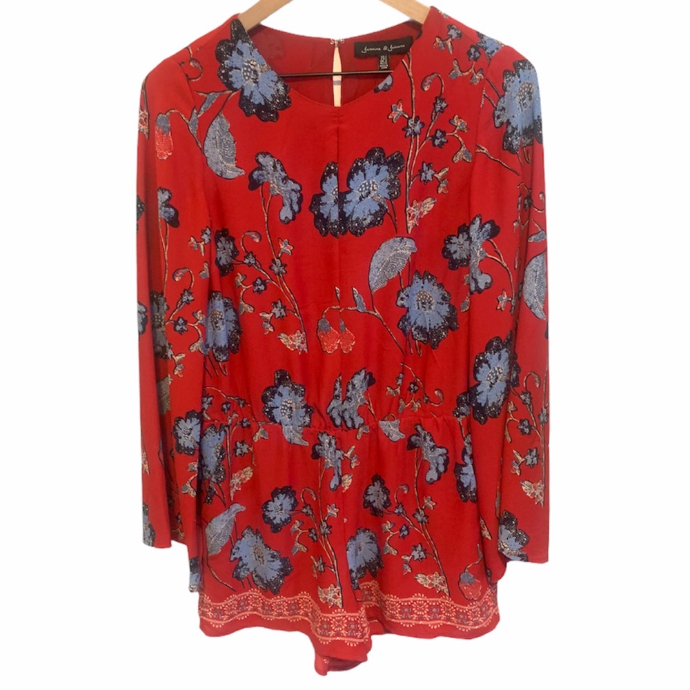 Jasmine & Juliana Floral Romper